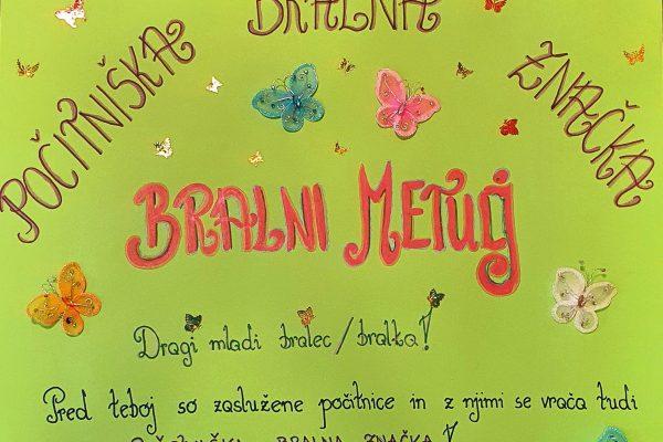 Bralni metulj – počitniška bralna značka