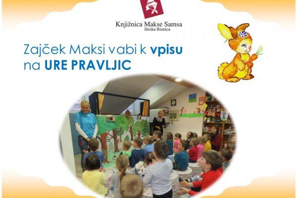 Ure pravljic – vpis 2023/2024