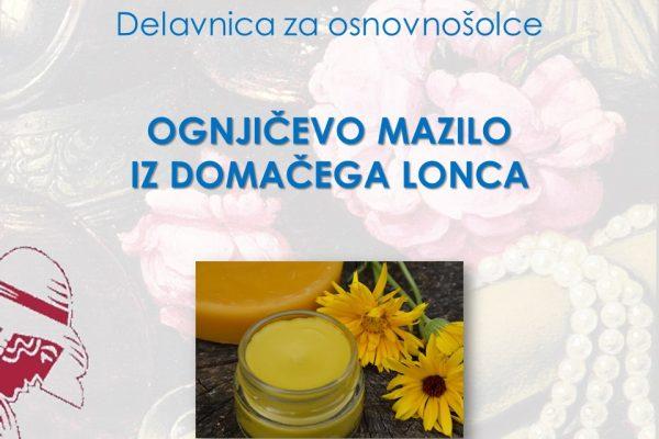 Ognjičevo mazilo iz domačega lonca