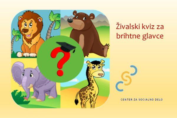 Živalski kviz za brihtne glavce