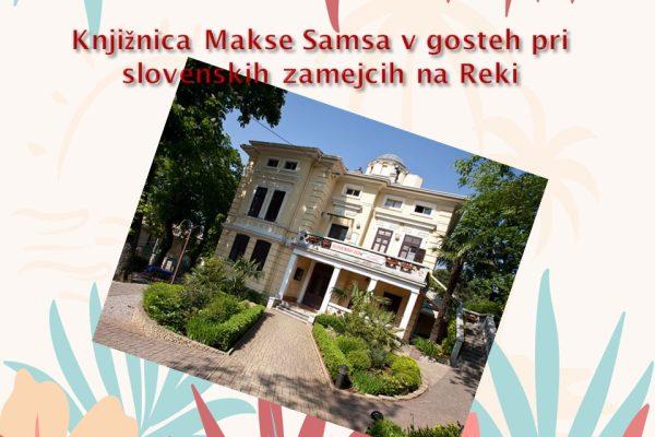 Knjižnica Makse Samsa v gosteh pri slovenskih zamejcih na Reki