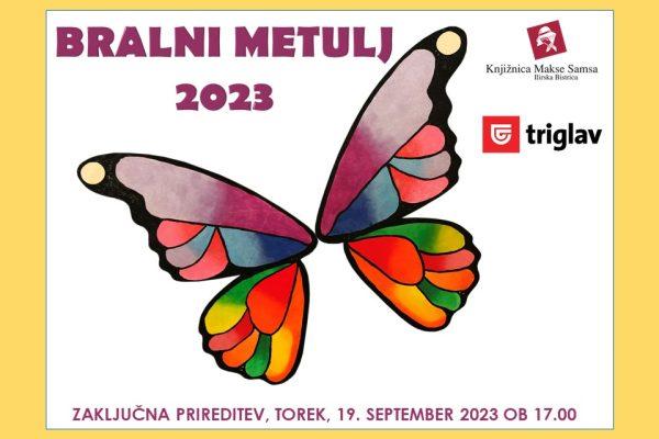 Zaključna prireditev Bralni metulj 2023