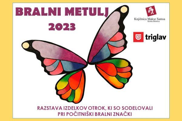 Razstava izdelkov Bralni metulj 2023