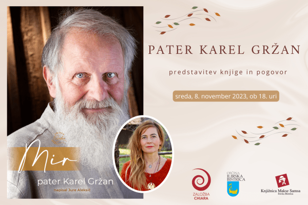 Pater Karel Gržan – predstavitev knjige in pogovor