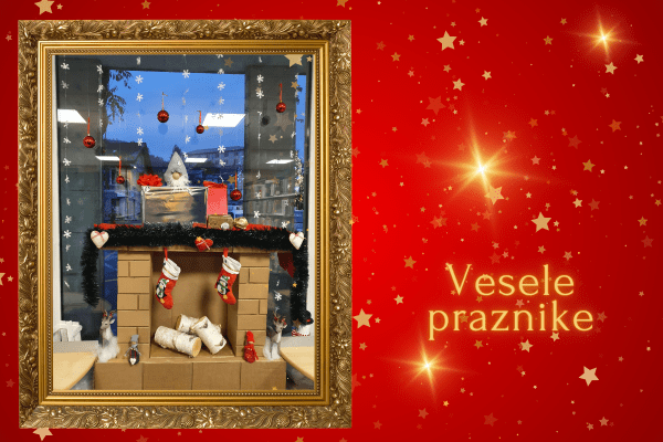 Prazniki ob kaminu