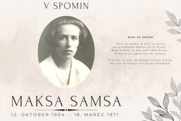 Maksi Samsa v spomin