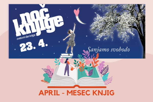April – mesec knjig