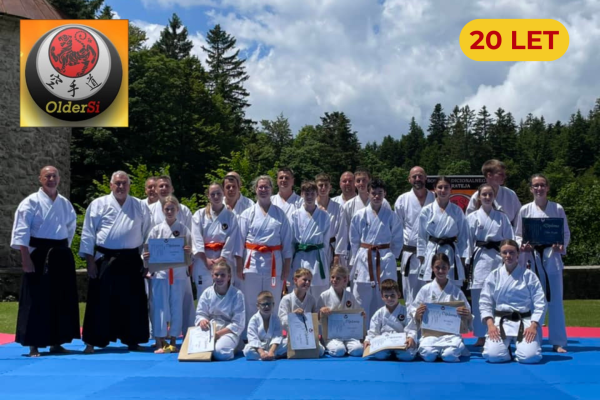 Karate klub Oldersi skozi čas (20. obletnica)