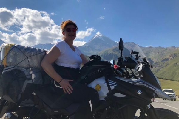 Potopisno predavanje “Z motorjem po svileni cesti za dober namen”