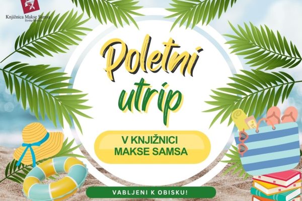 POLETNI UTRIP V KNJIŽNICI