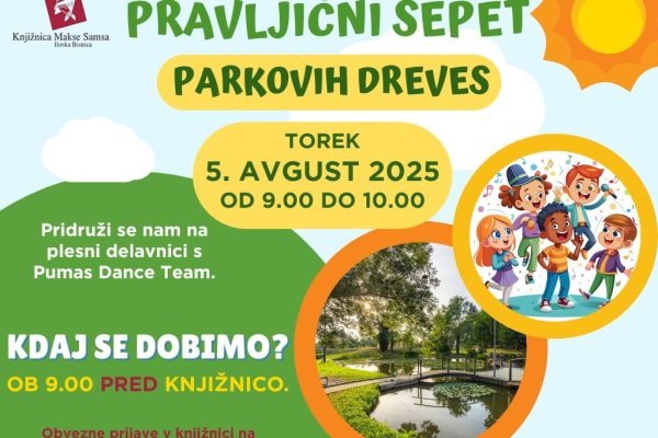 Pravljični šepet parkovih dreves