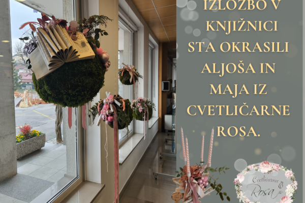 Praznična okrasitev v decembru